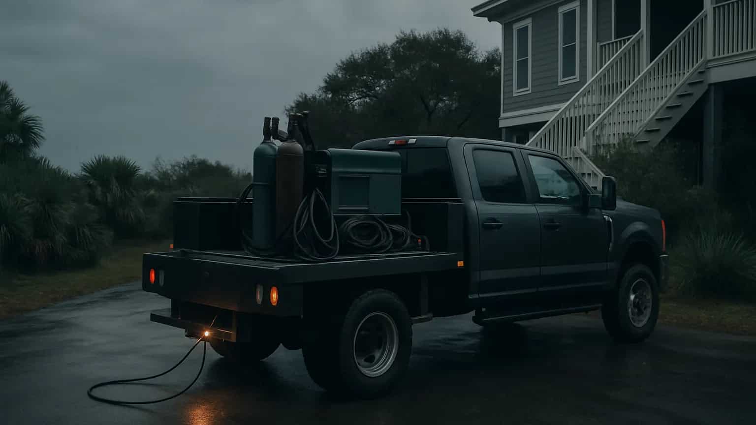 coastal salt-air welding service — Albert's Specialty Welding, Bayou La Batre, Alabama.
