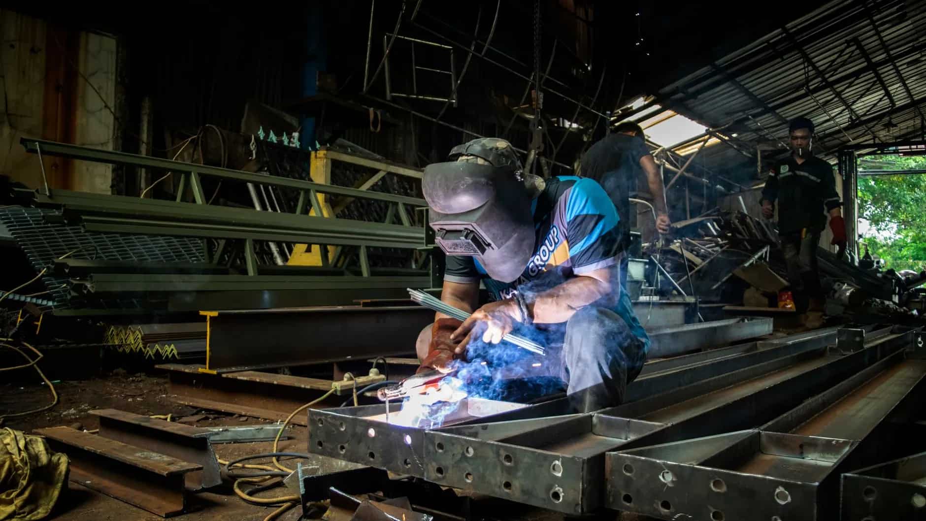 north Mobile County welding service — Albert's Specialty Welding, Chickasaw, Alabama.